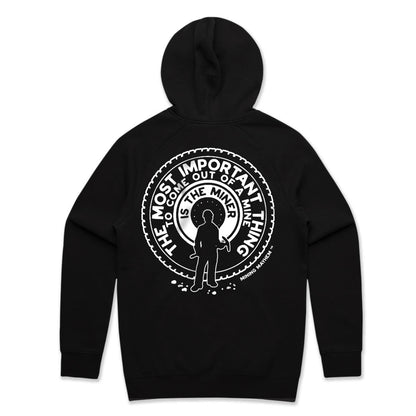 The Most Important Thing To Come Out Of A Mine - Hoodies (Black)