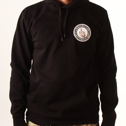 Leave It For Night Shift - Hoodies (Black)
