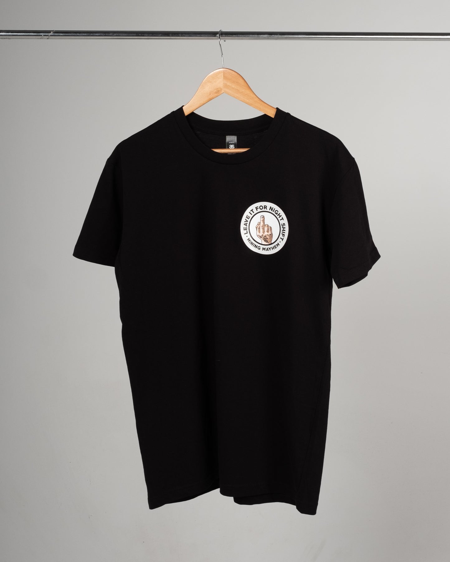 Leave It For Night Shift - T-Shirts (Black)
