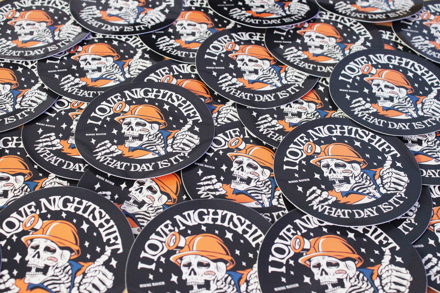 I Love Nightshift What Day Is It? - Sticker