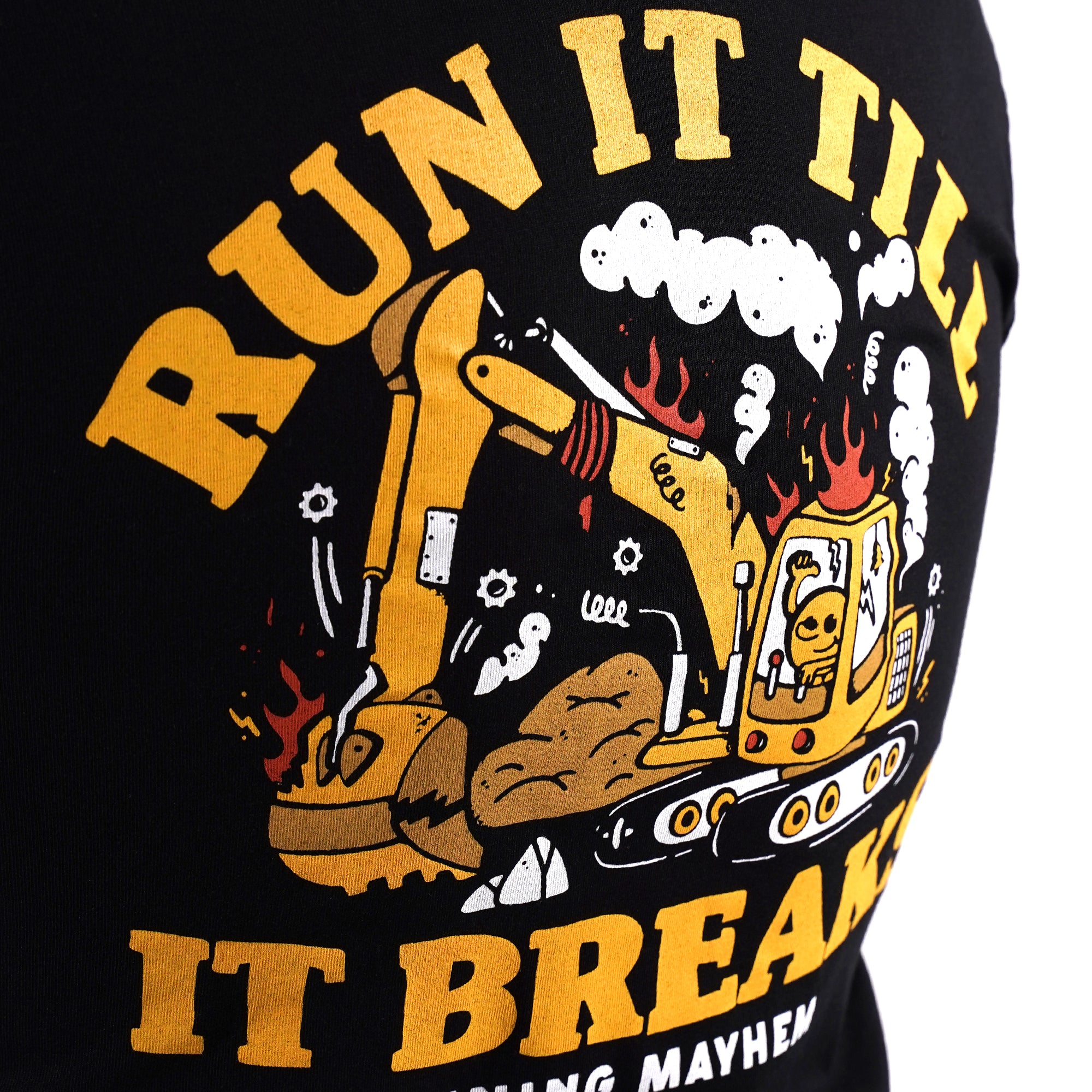 Run It Till It Breaks - T-Shirts (Black)