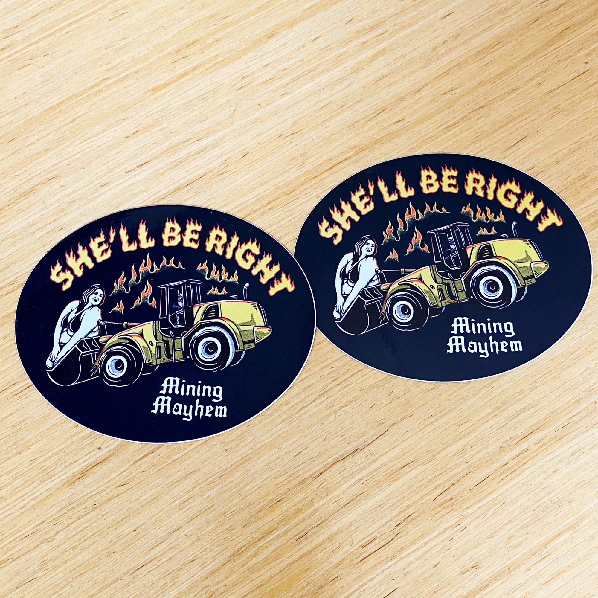 She'll be Right - Sticker