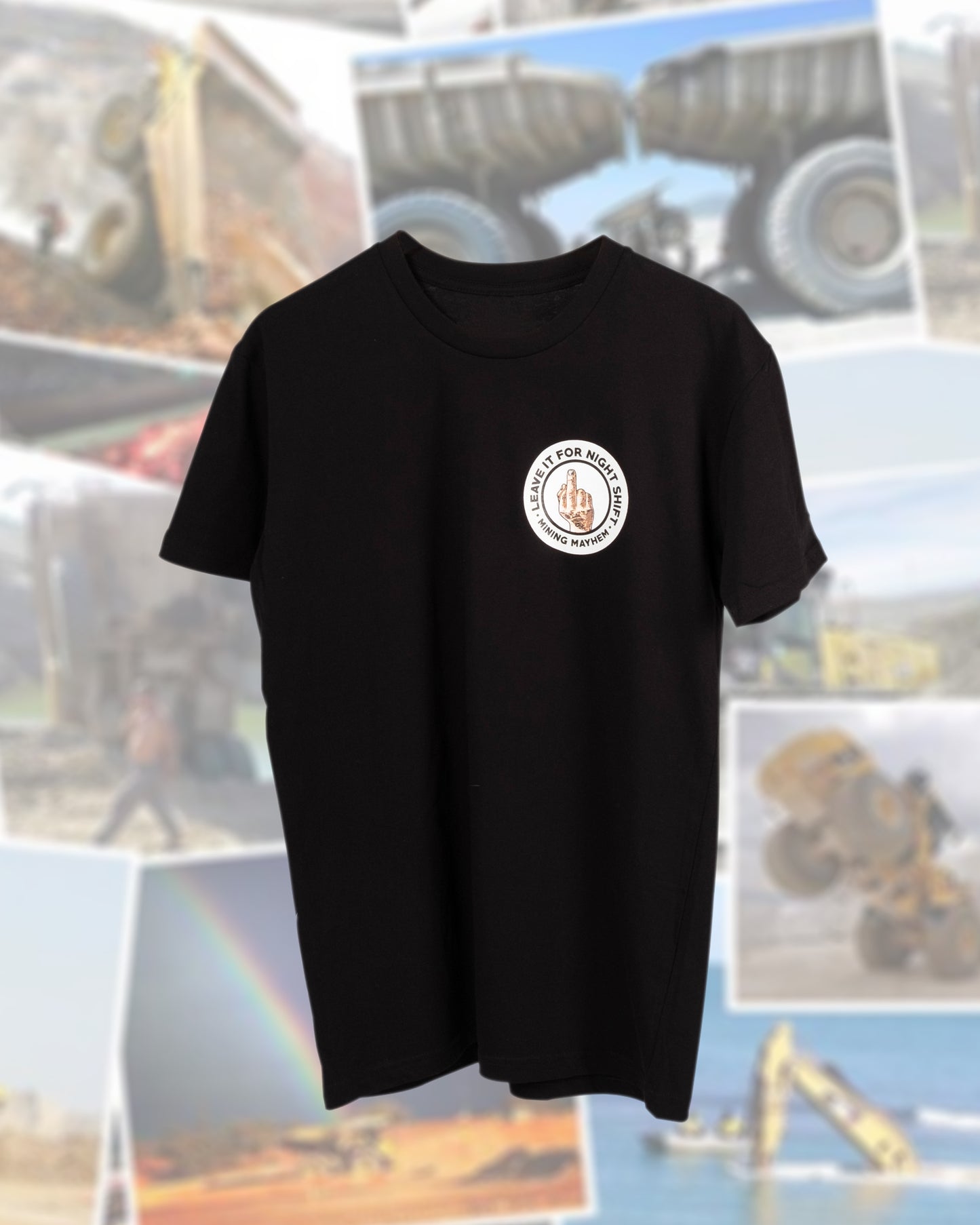 Leave It For Night Shift - T-Shirts (Black)