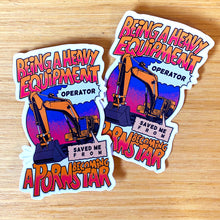 Heavy Equipment Pornstar - Sticker