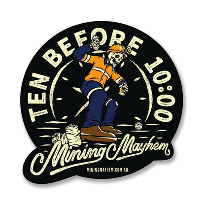 TEN Before 10 - Sticker