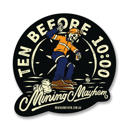 TEN Before 10 - Sticker